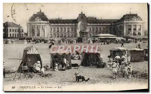 Cartes postales Trouville Le Casino