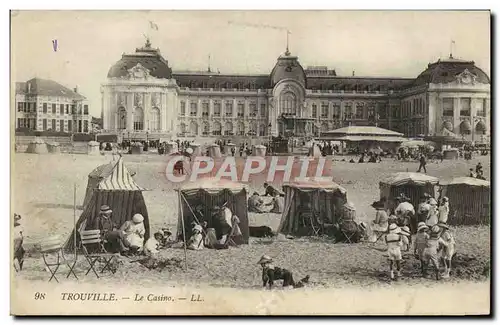 Cartes postales Trouville Le Casino