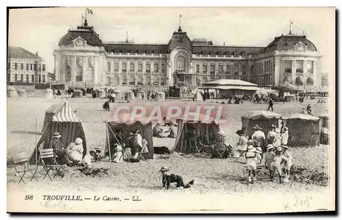 Cartes postales Trouville Le Casino