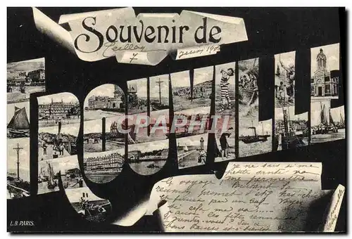 Cartes postales Trouville Souvenir