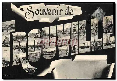 Cartes postales Trouville Souvenir