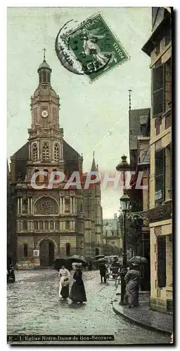 Cartes postales Trouville L&#39Eglise Notre Dame de Bon Secours