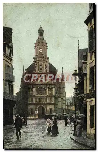 Cartes postales Trouville L&#39Eglise Notre Dame de Bon Secours