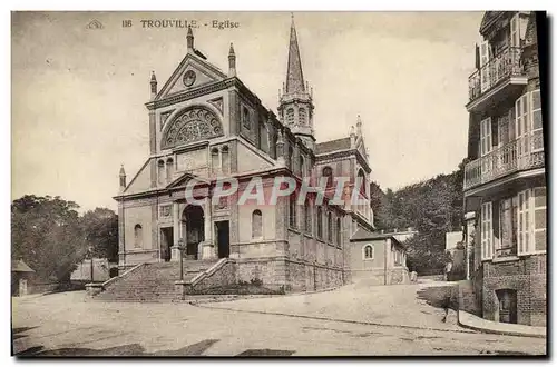 Cartes postales Trouville L&#39Eglise