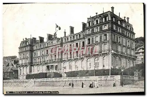 Cartes postales Trouville L&#39Hotel des Roches Noires