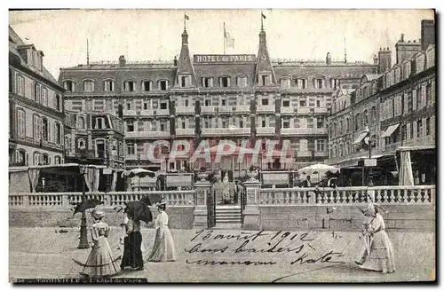 Cartes postales Trouville L&#39Hotel de Paris