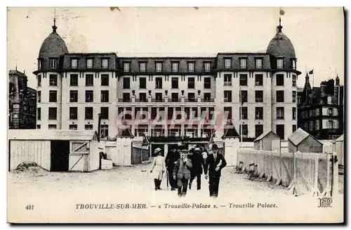 Cartes postales Trouville Sur Mer Trouville Palace