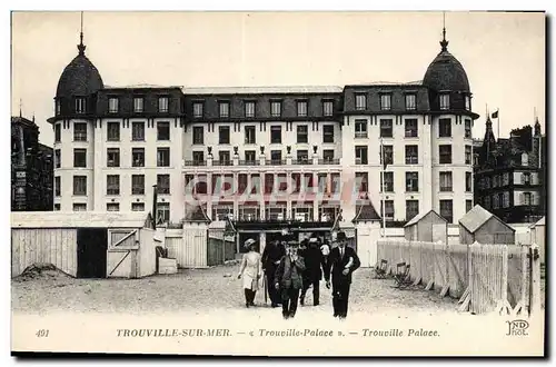 Cartes postales Trouville Sur Mer Trouville Palace