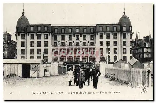 Cartes postales Trouville Sur Mer Trouville Palace