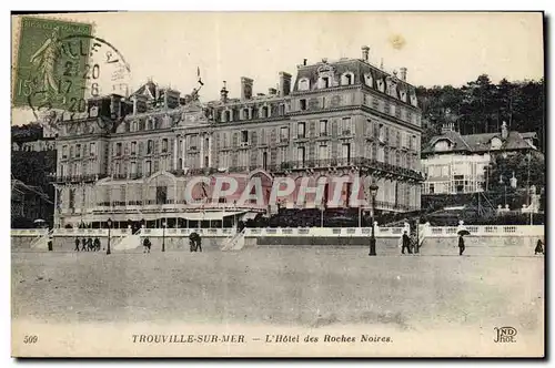 Cartes postales Trouville L&#39Hotel des Roches Noires