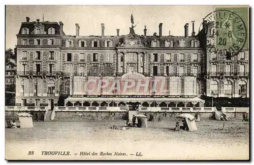 Ansichtskarte AK Trouville Sur Mer L&#39Hotel Des Roches Noires