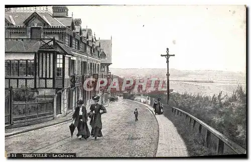 Ansichtskarte AK Trouville Le calvaire