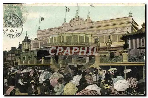 Cartes postales Trouville Le casino