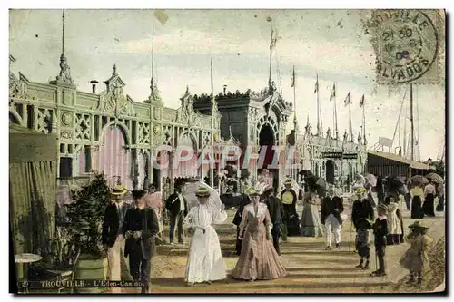 Cartes postales Trouville L'eden casino