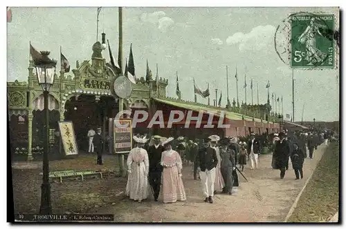 Cartes postales Trouville L&#39eden casino