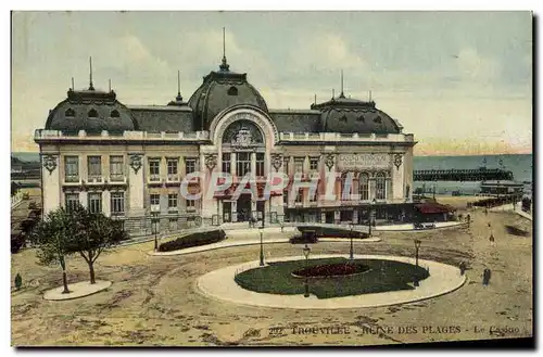 Cartes postales Trouville reine des plages Le casino