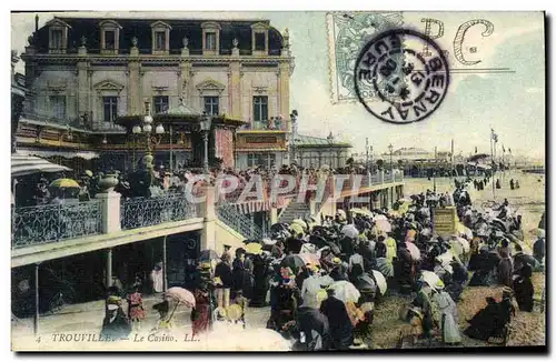 Cartes postales Trouville Le casino