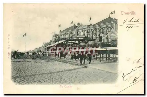 Cartes postales Trouville Le casino