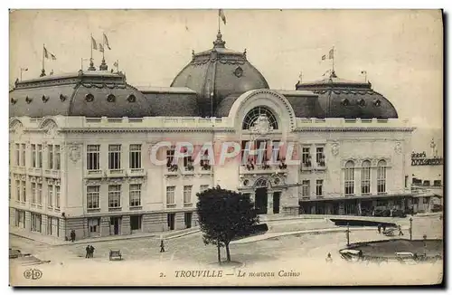 Cartes postales Trouville Le nouveau casino