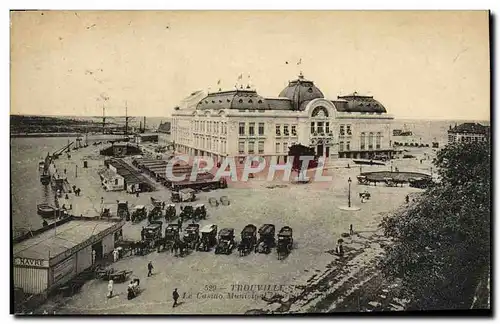 Cartes postales Trouville Le casino Cie de Navigation