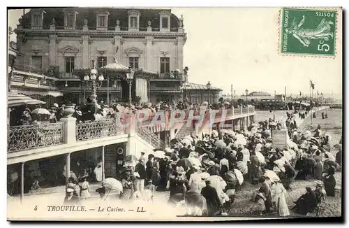 Cartes postales Trouville Le casino