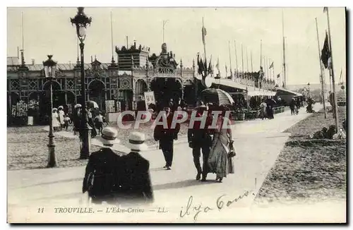 Cartes postales Trouville L&#39Eden casino