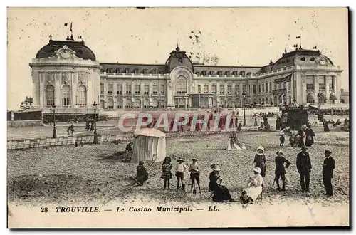 Ansichtskarte AK Trouville Le casino municipal