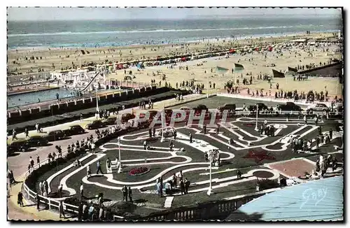 Cartes postales moderne Trouville deauville le golf miniature Piscine