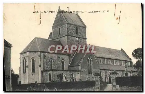 Cartes postales Noyers bocage L'Eglise