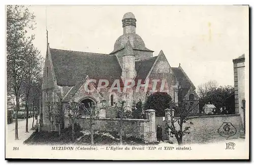 Cartes postales Mezidon L&#39Eglise du breuil