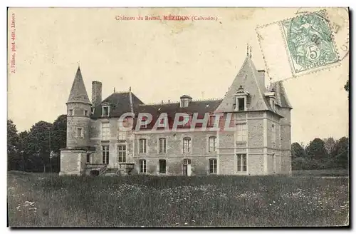 Cartes postales Chateau du Breuil Mezidon