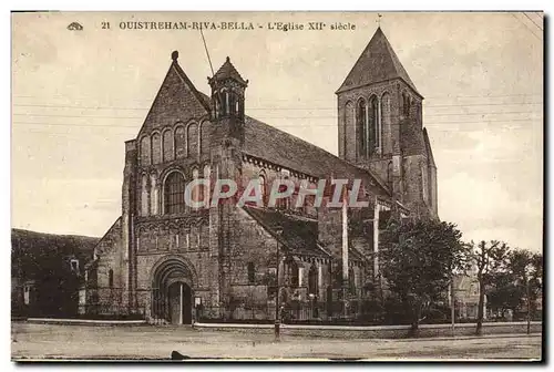 Cartes postales Ouistreham Riva bella L&#39Eglise