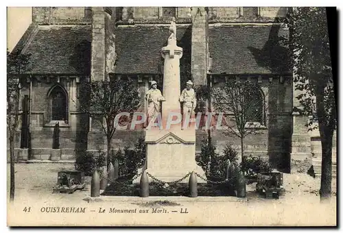 Ansichtskarte AK Ouistreham Le monument aux morts Militaria