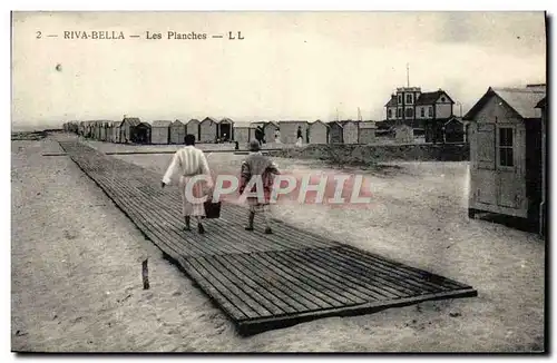 Cartes postales Riva Bella Les planches