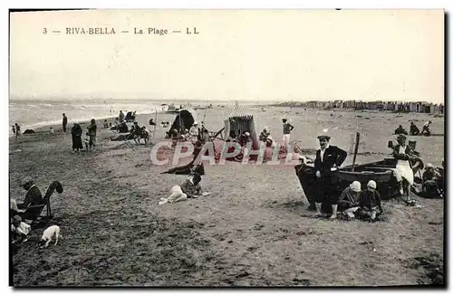 Cartes postales Riva Bella La plage