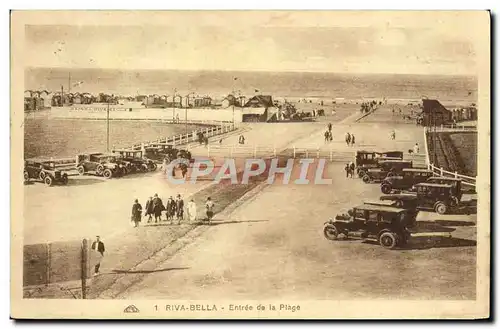 Cartes postales Riva Bella Entree de la plage