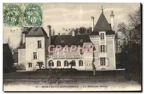 Cartes postales Morteaux Couliboeuf Le chateau blanc