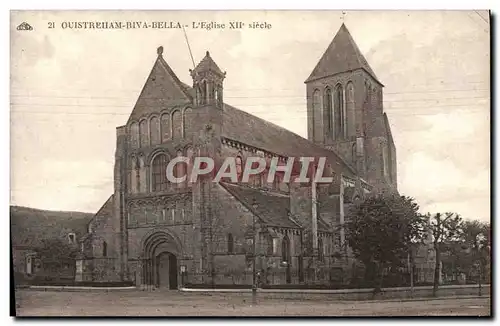 Ansichtskarte AK Oustreham Riva Bella L&#39eglise