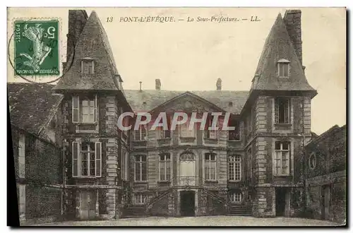 Cartes postales Pont L'Eveque La sous prefecture