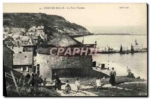 Ansichtskarte AK Port En Bessin La tour vauban