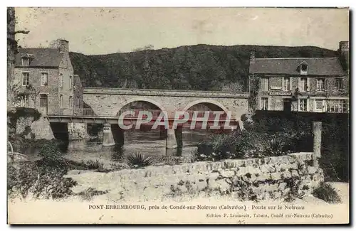 Cartes postales Pont Errembourg pres de conde sur noireau ponts sur le noireau