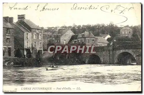 Cartes postales L&#39Orne Pittoresque Pont d&#39Ouilly