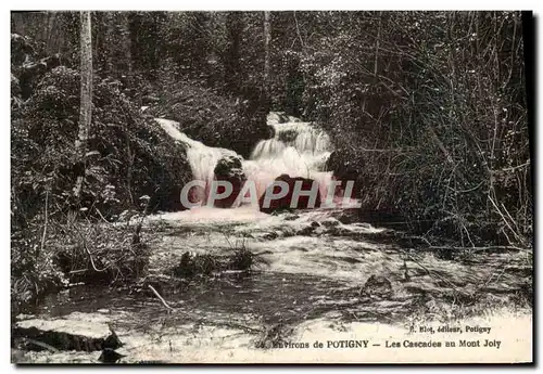 Ansichtskarte AK Environs de Potigny Les Cascades au Mont Joly