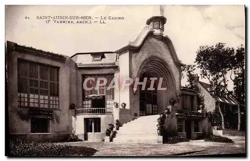 Cartes postales St Aubin Sur Mer Le Casino