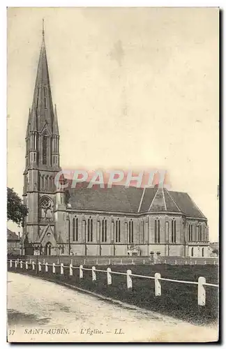Cartes postales St Aubin L'Eglise
