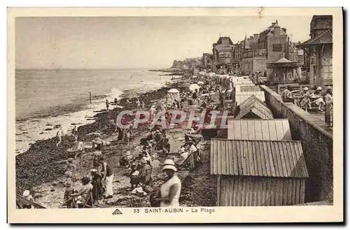 Ansichtskarte AK St Aubin La Plage