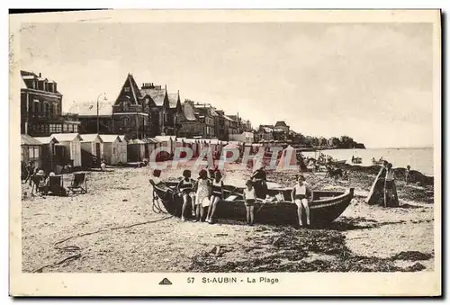 Ansichtskarte AK St Aubin La Plage