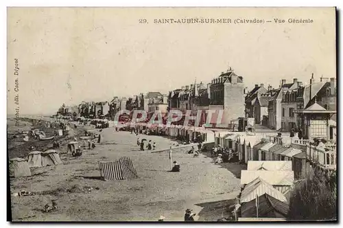 Cartes postales Saint Aubin sur Mer Vue Generale