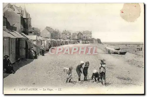 Cartes postales Saint Aubin La Plage Enfants