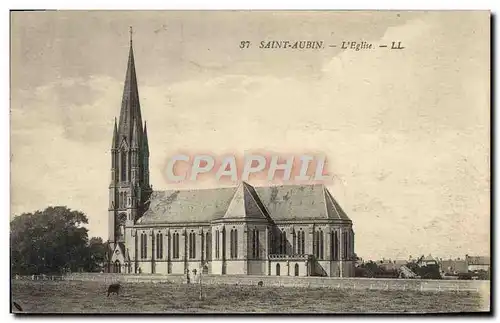 Cartes postales Saint Aubin L&#39Eglise